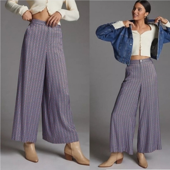 Maeve Pants - NWOT Maeve Wide-Leg Pants Size 8